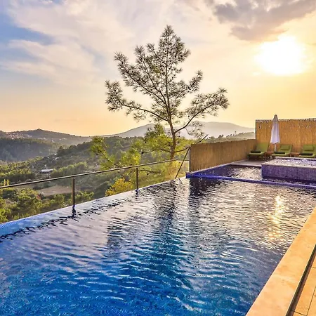 Apartment Exceptional With Private Indoor & Outdoor Pool, Jacuzzi & Impressive View In Kalkan, Kas Islamlar (Mediterranean)
